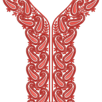 New Neck Embroidery Design 30377