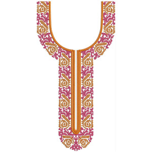 New Neck Embroidery Design 30390