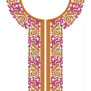 New Neck Embroidery Design 30390