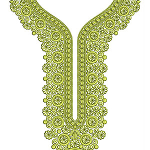 New Neck Embroidery Design 30448