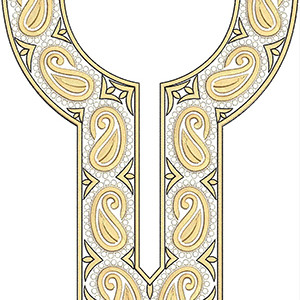  Neck Embroidery Design