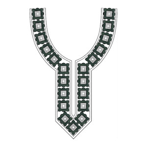 New Neck Embroidery Design 30456
