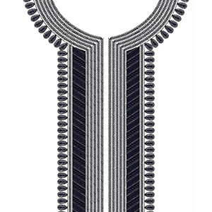 Ethnic Neckline Embroidery
