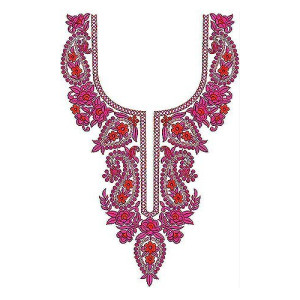 Paisley With Floral | Traditional Embroidery Design