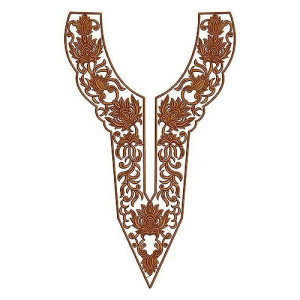 Melbourne Women Shirt Blouse Neck Embroidery Design