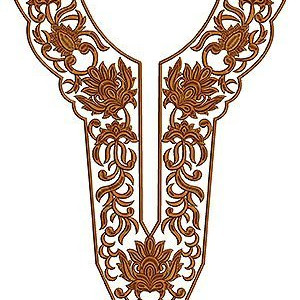 Melbourne Women Shirt Blouse Neck Embroidery Design