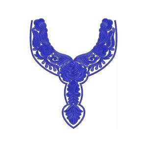 Hi-speed Embroidery Design | Neck Yoke Gala