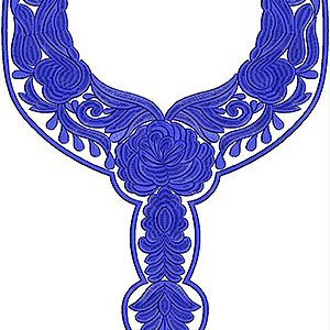 Hi-speed Embroidery Design | Neck Yoke Gala