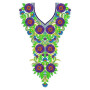 The Ember Dress Embroidery Design Neck Yoke Gala