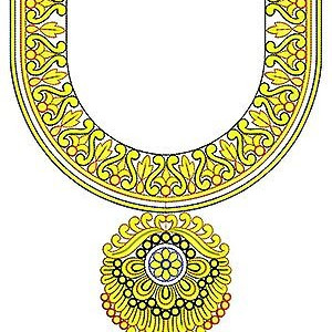 Ember Drop Hem Dress Embroidery Design