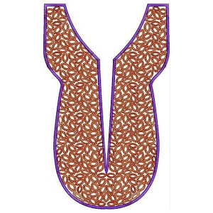 Bohemian Fashion Embroidery Neck Design