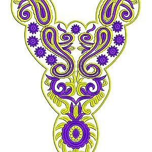 SKATER DRESS BOHO GYPSY DRESS EMBROIDERY DESIGN