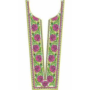 Islamic Dress Embroidery Design