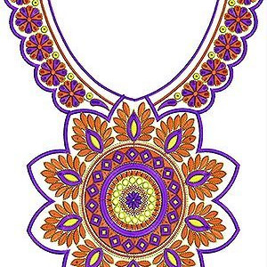 Embroidery Tank Dress Embroidery Design