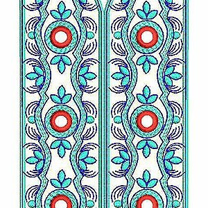 New European Fashion Motif Embroidery Design