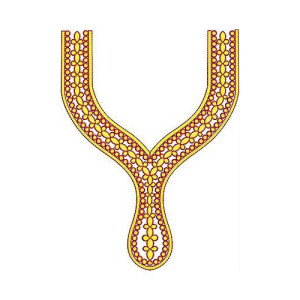 Burnout Tunic Dress Embroidery Design