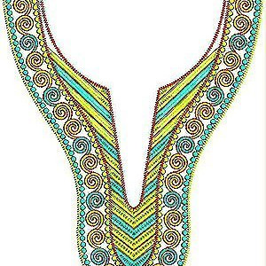 Fall Fashion Folk Designer Motif Embroidery Design