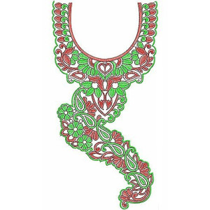 Gorgeous Jalabiya Dress Stone Embroidery Design