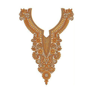 Cotton Crochet Arab Fashion Clothing Embroidery Design