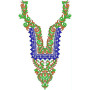 Ladies Fashionable Embroidery Neck Design