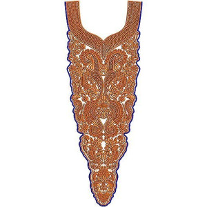 Embroidery Dress Neck Designs 3762