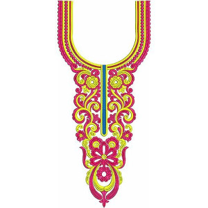 Popular Arabian Clothing Embroidery Design