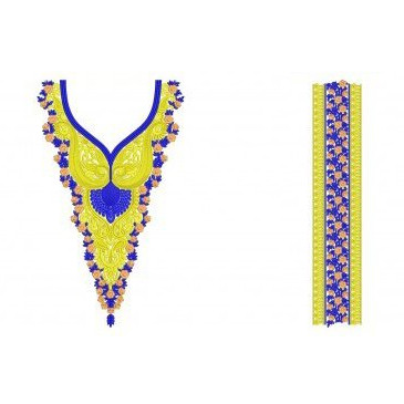 Wedding Wear Party Bridal Embroidery Design