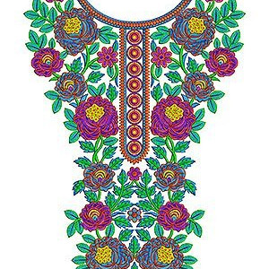 Neck Designs for Anarkalis Frocks Arabia Neck Design