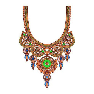 Dress Embroidery Design Patterns 3843