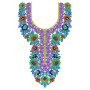 New Arrival Latest Embroidery Neck Design