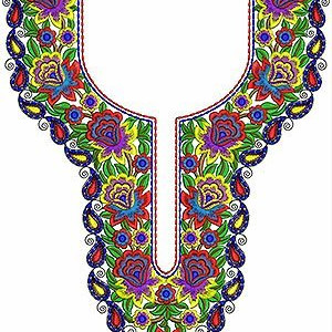 Hyderabad Clothing Designer Kameez Embroidery Design