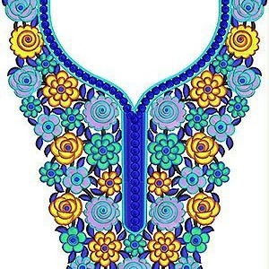 Moroccan ART Pattern Embroidery Design