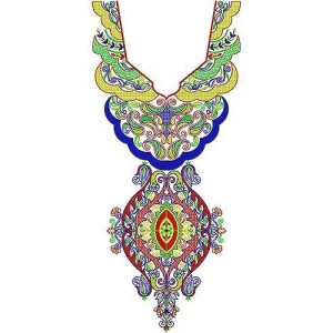 Latest Arab Fashion Embroidery Design