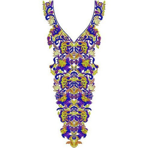 Long Neck Embroidery Design