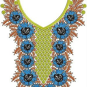 Sindhi Passion Fashion Embroidery Neck Design