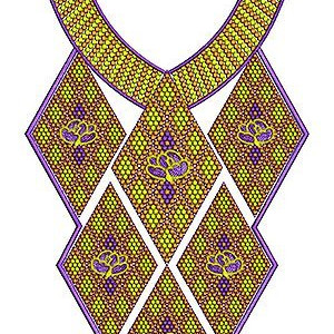 Russian Clothing Style Embroidery Design