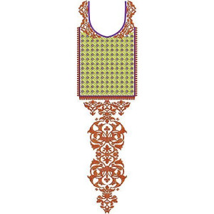 Neck Machine Embroidery Designs 4166