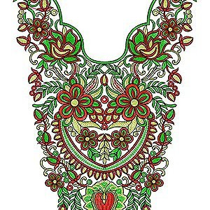 Bohemian Wedding Embroidery Design