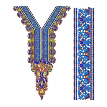 Nepal Fashionable Clothing Embroidery Design