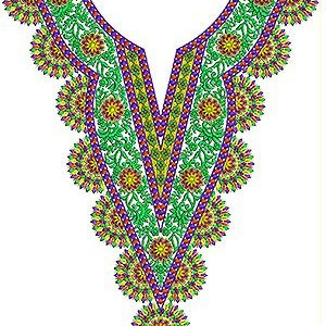 Nepal Clothing | Embroidery Neck Design