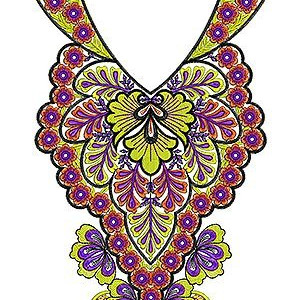 Walima Dress Embroidery Design