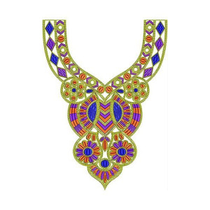 Folklore Designer Collection | Neck Embroidery Design