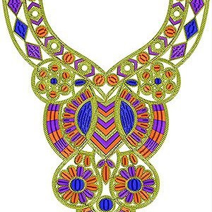 Folklore Designer Collection | Neck Embroidery Design
