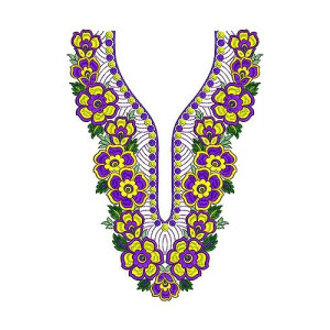 Dulhan Bridal Wedding Dress Embroidery Design