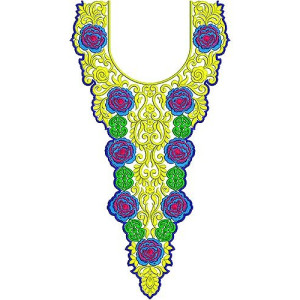 Djellaba Embroidery Design