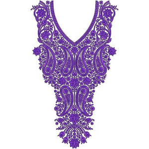 Tribal Knee Tee Dress Embroidery Design