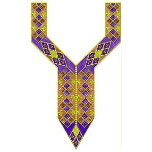 Bodice Jacket Dress Embroidery Design