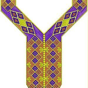 Bodice Jacket Dress Embroidery Design