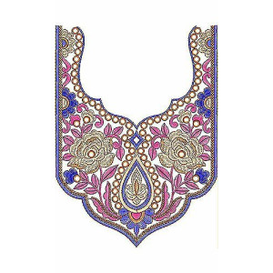 Pashtun Embroidery Caftan Abaya Design