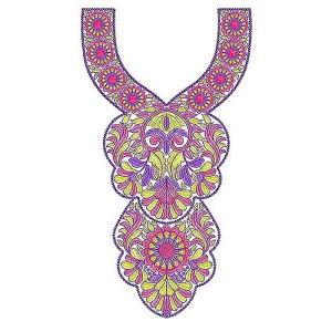 Latest Fashion Karachi Dresses Embroidery Design